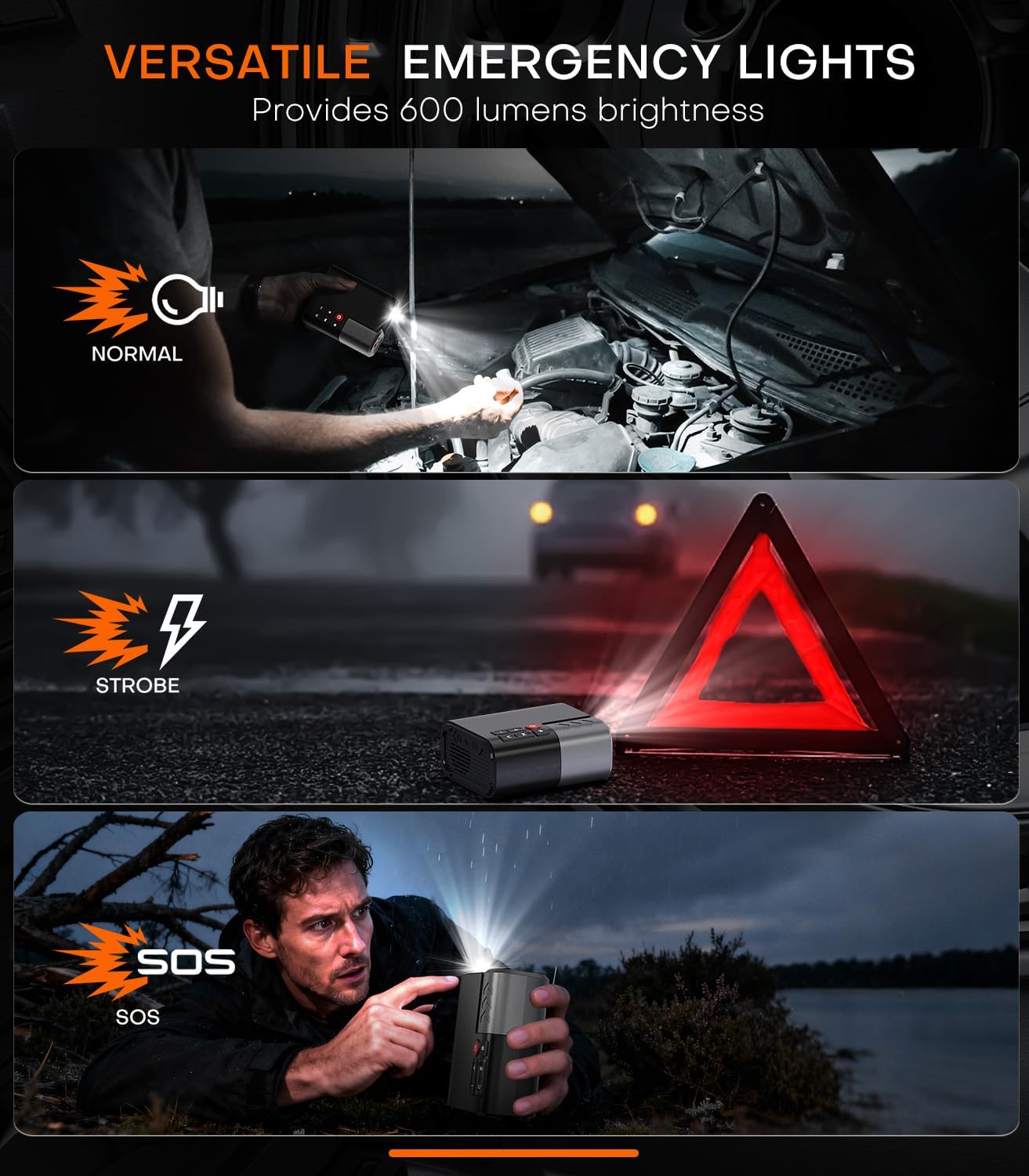 🚗⚡ Portable Electric Air Pump | Fast Inflation Compressor for Cars, Bikes & More 🚴‍♂️✨