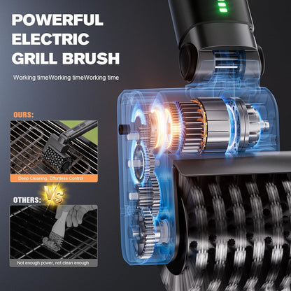 🧼⚡ Electric Outdoor Cleaning Brush | Cordless Power Scrubber for BBQ, Patio & Home ✨🧽