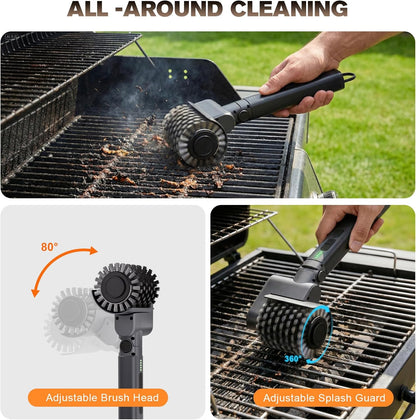 🧼⚡ Electric Outdoor Cleaning Brush | Cordless Power Scrubber for BBQ, Patio & Home ✨🧽